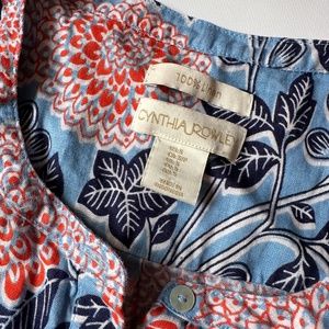 Cynthia Rowley Linen Tank - NWOT